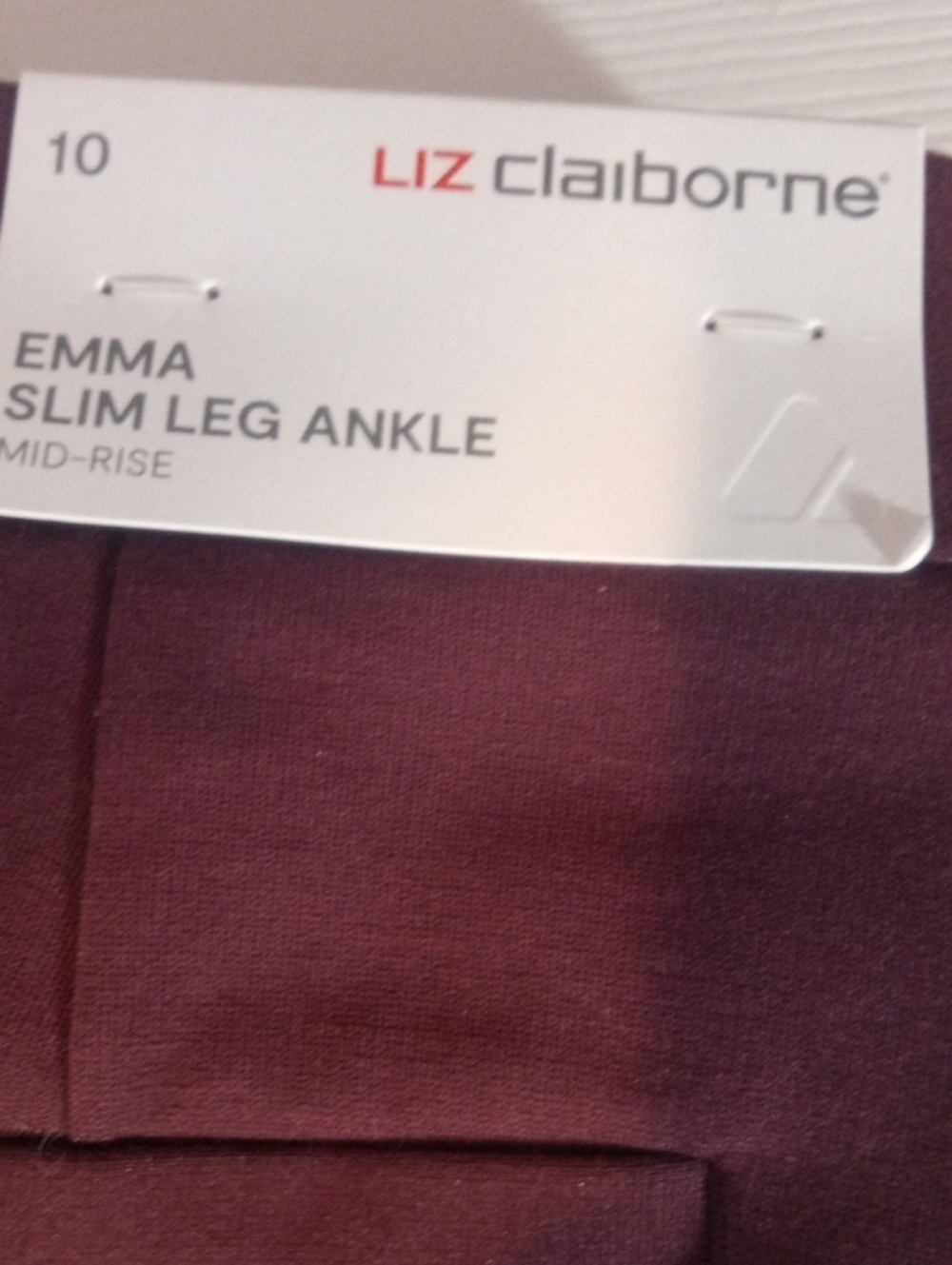 LIZ CLAIBORNE EMMA PANTS - Picture 3 of 11